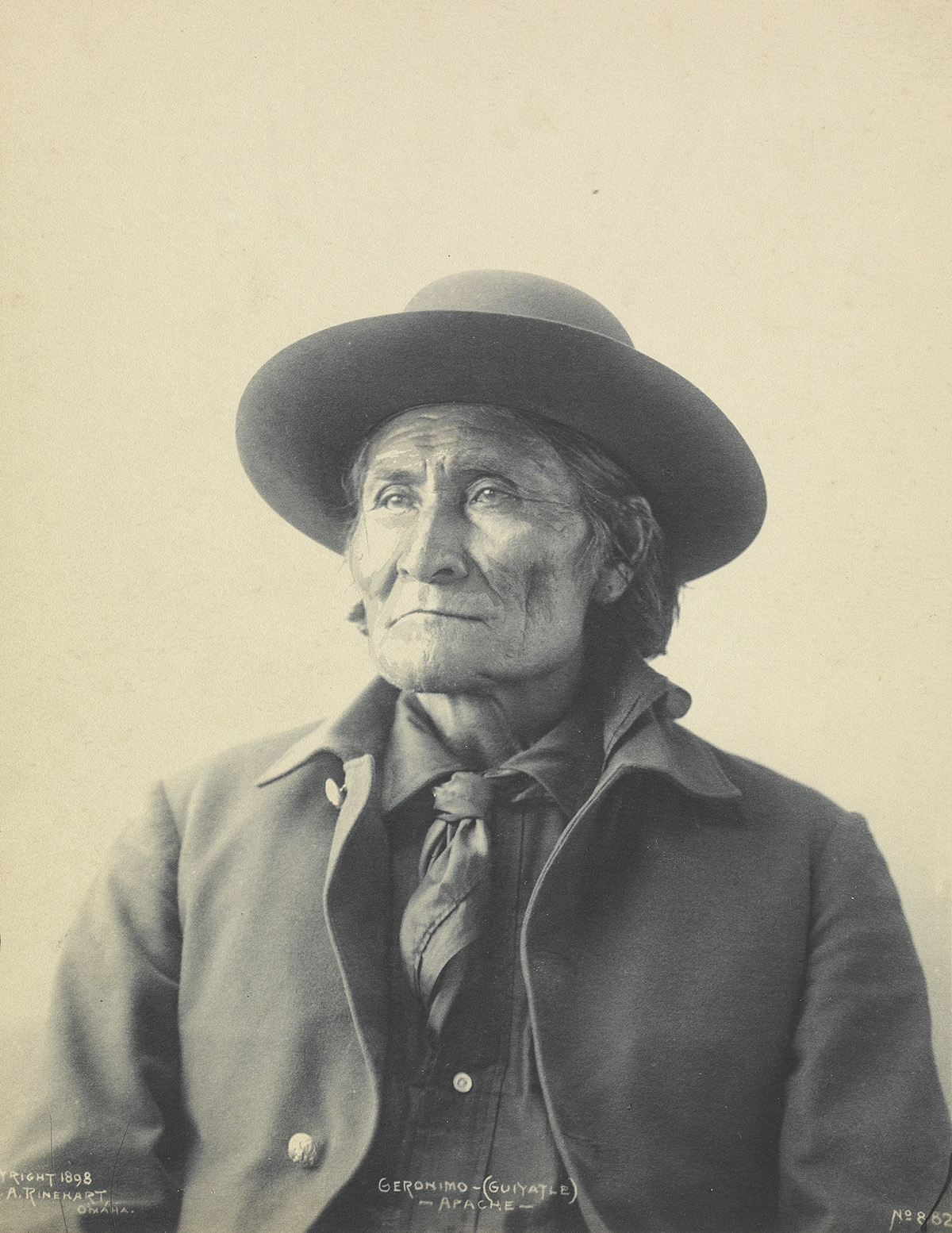 FRANK A. RINEHART (1861-1928) Geronimo (Guiyatle), Apache * Three Fingers, Cheyenne.